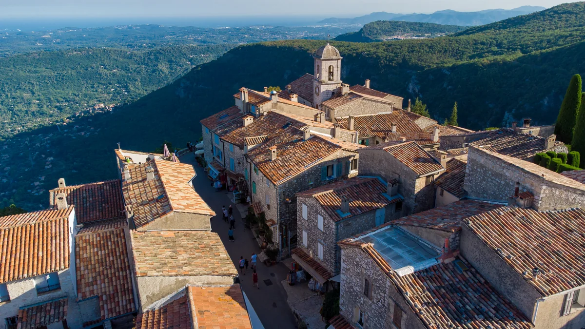 Gourdon, perched village above the Gorges du Loup, Côte d'Azur